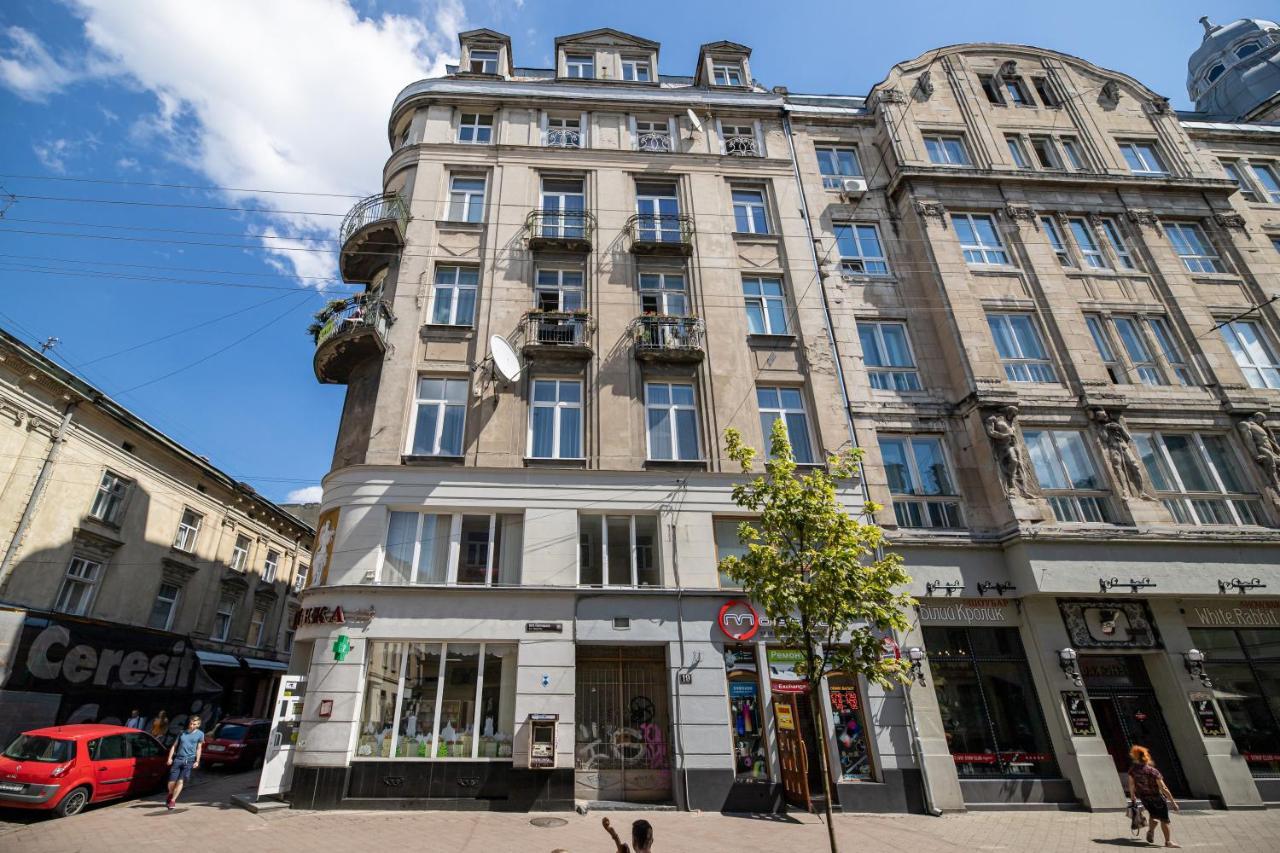 3 Room Apartments On Galytska Lviv Eksteriør billede